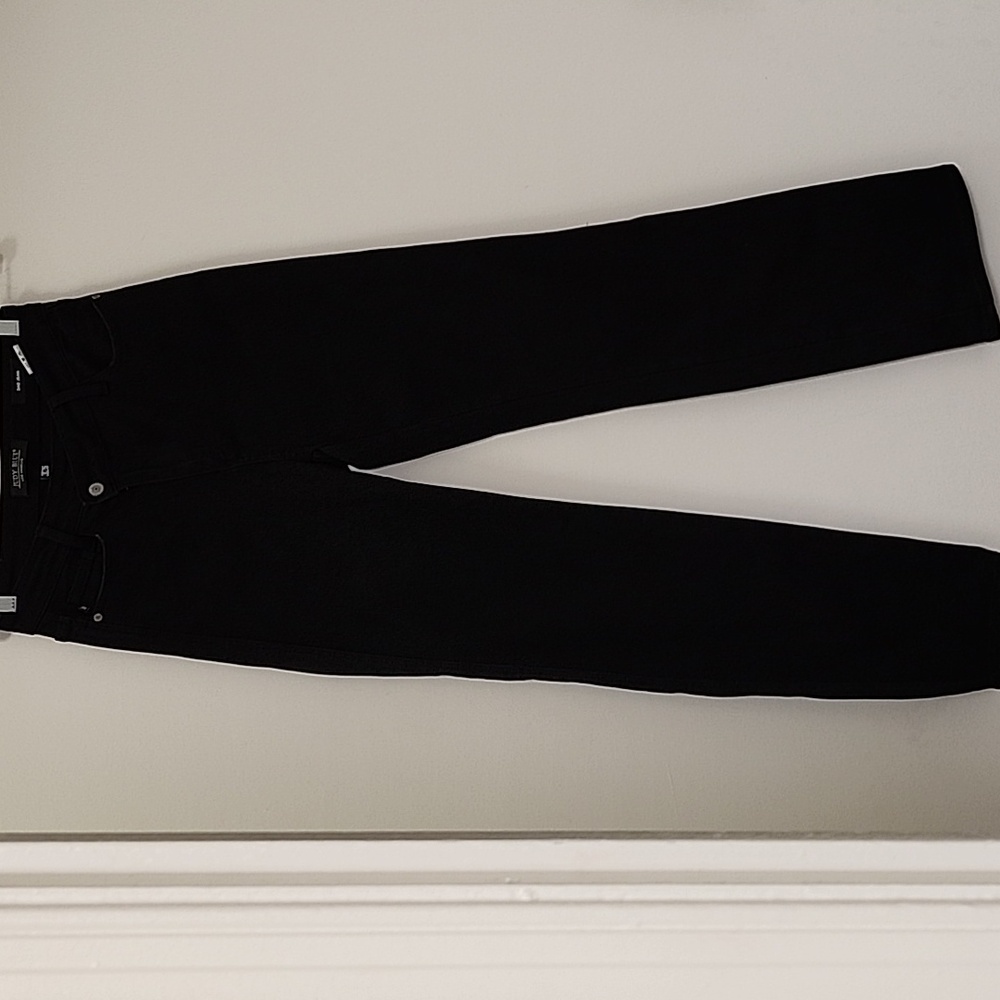 Juudy Blue Dad jeans with cross over Waist Black Blokecore  Size 3/26 - Picture 6 of 14